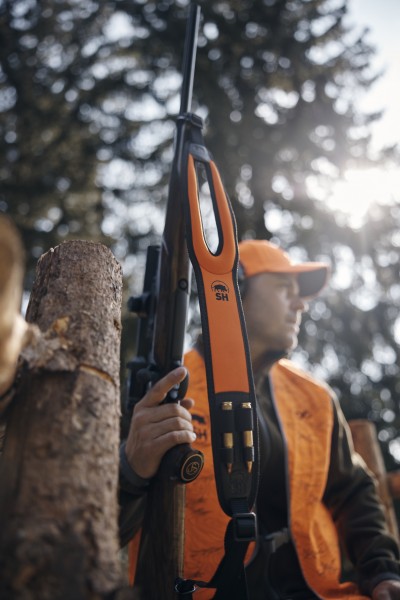 SH Gewehrriemen Drückjagd Orange